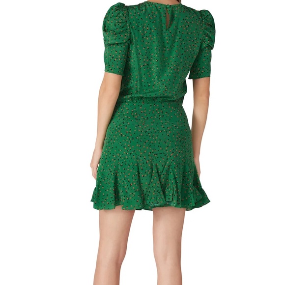 Veronica Beard Green Lila Dress 16 - Picture 2 of 15